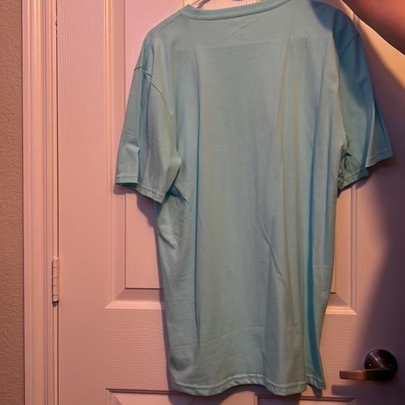 Teal Mens Tee - Picture 3 of 3